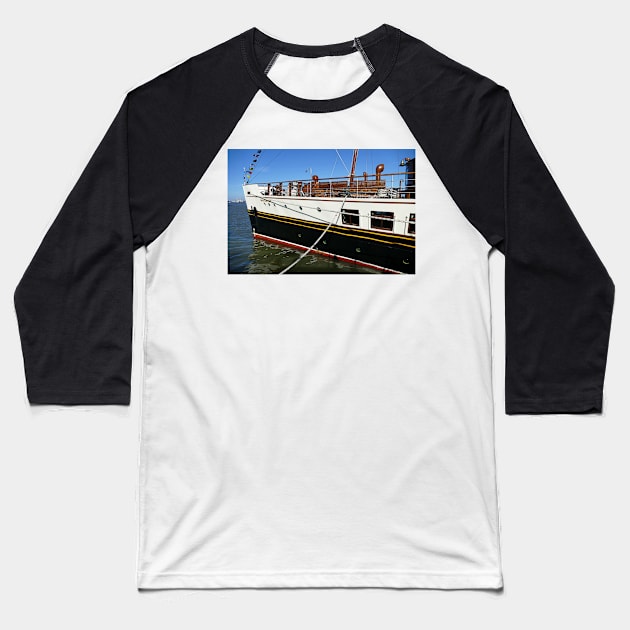 Harwich, Essex Baseball T-Shirt by Chris Petty